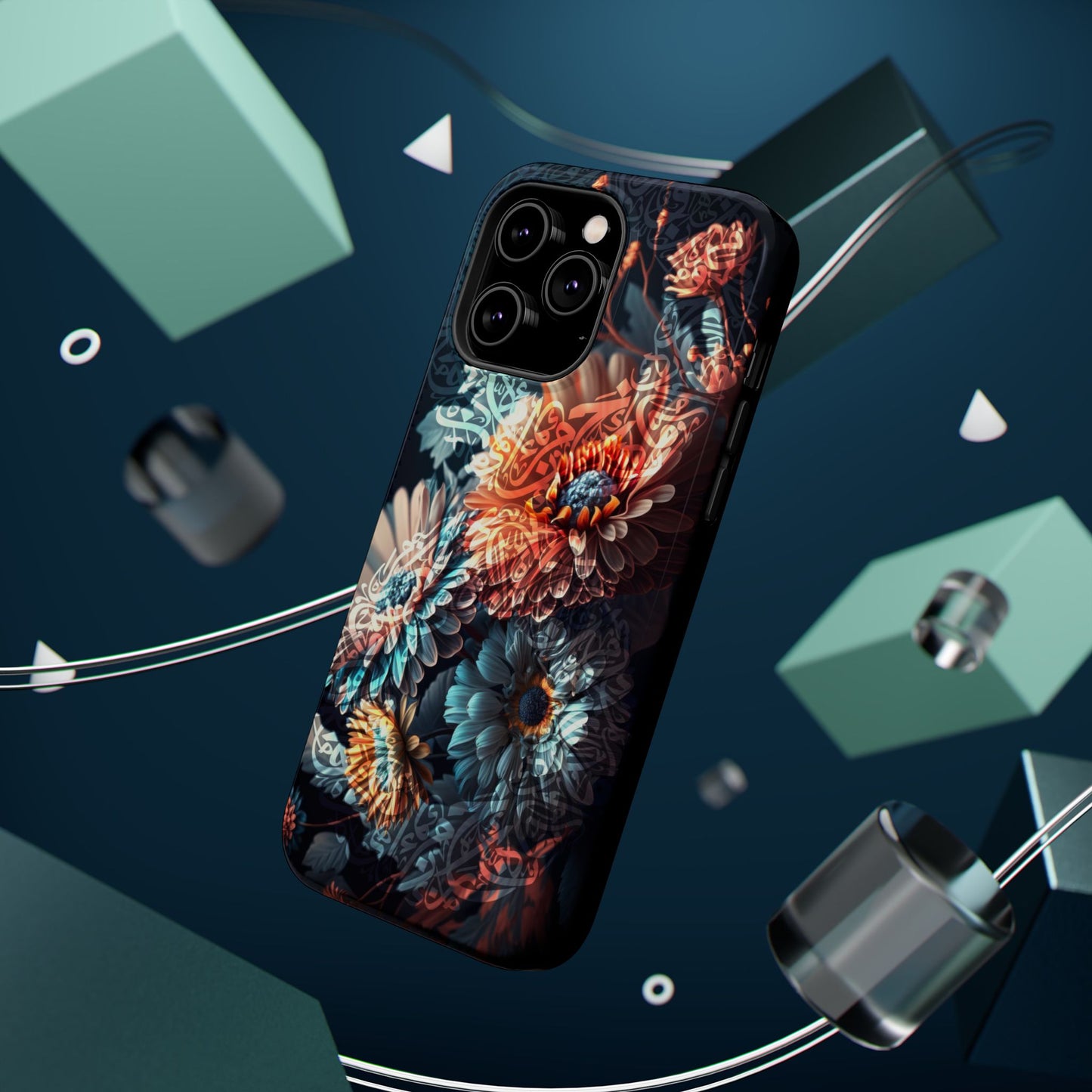 Arabian Wild Flowers 🌺 Iphone Magnetic Tough Case