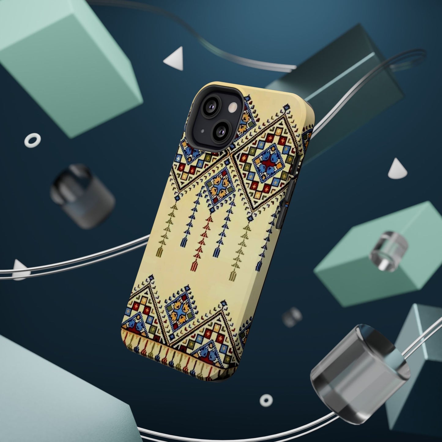 Tatreez Pattern - Iphone Magnetic Tough Cases