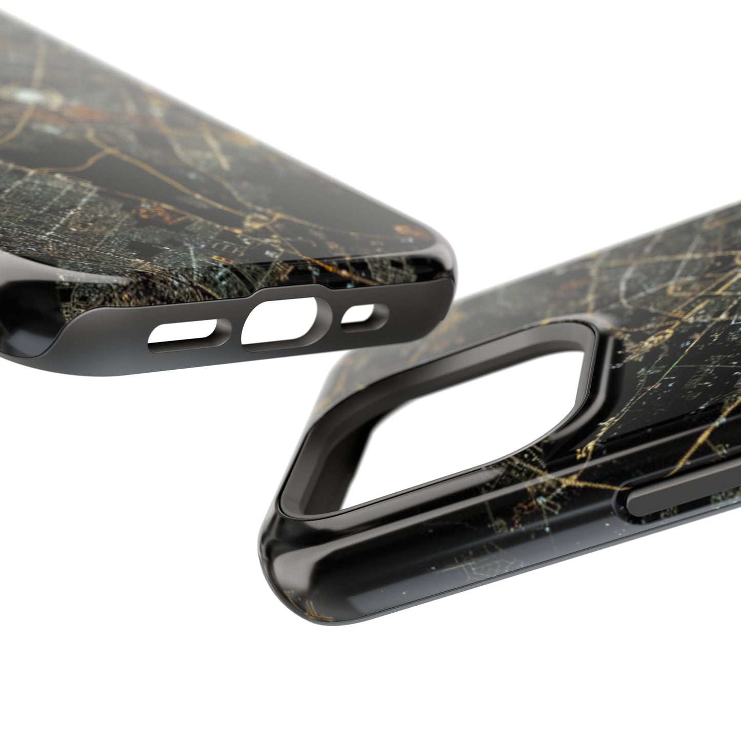 Al Madina Munawarah from Space - City of Lights- Iphone Magnetic Tough Cases
