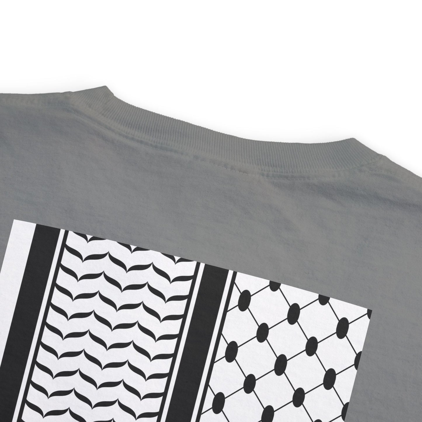 Hattah Black and White Stylish Graphic Pocket T-Shirt | Unisex| More Colors