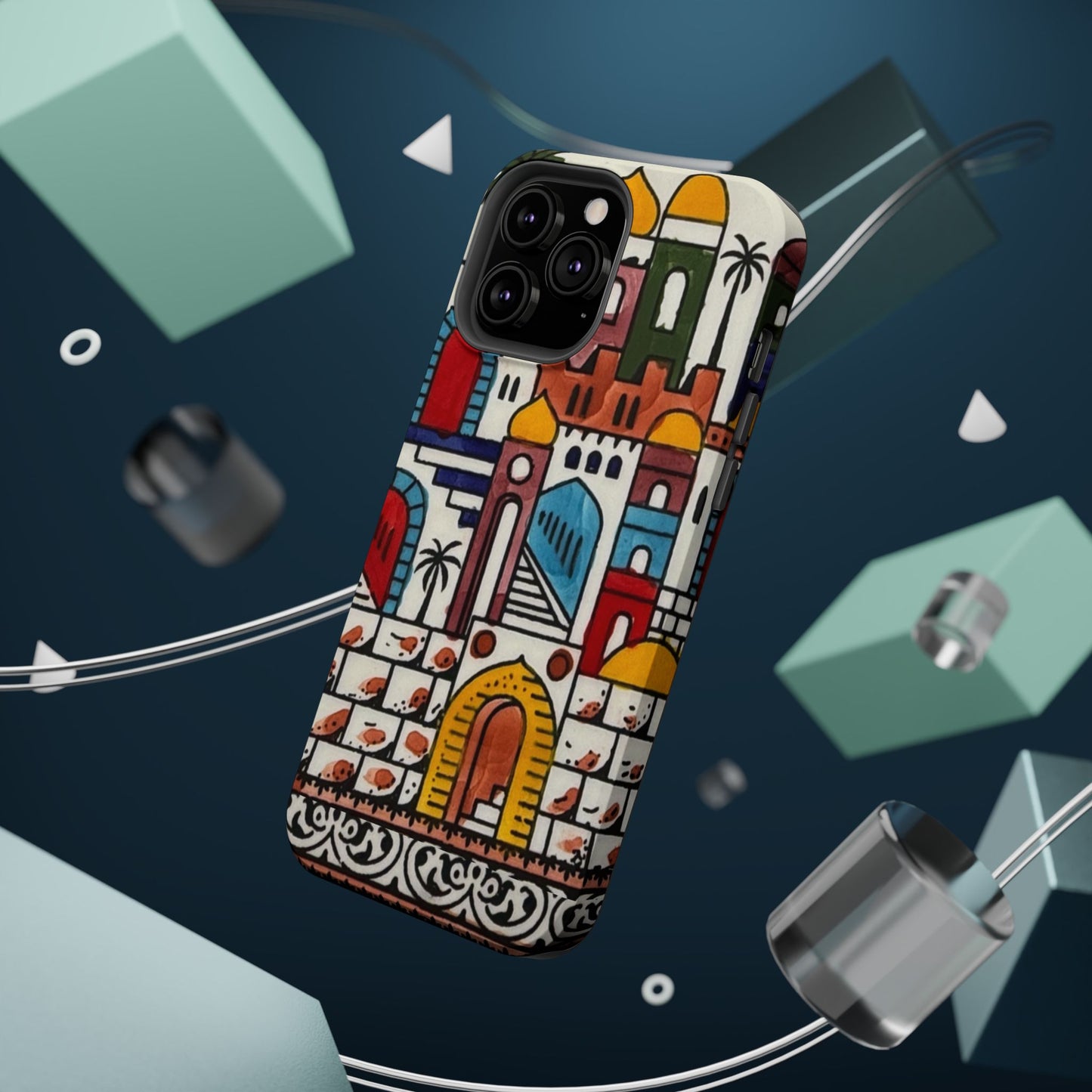 Jerusalem City Design Iphone Magnetic Tough Case