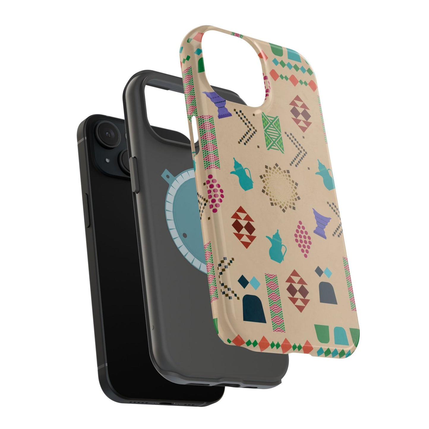 Arabian symbols Design - Iphone Magnetic Tough Case