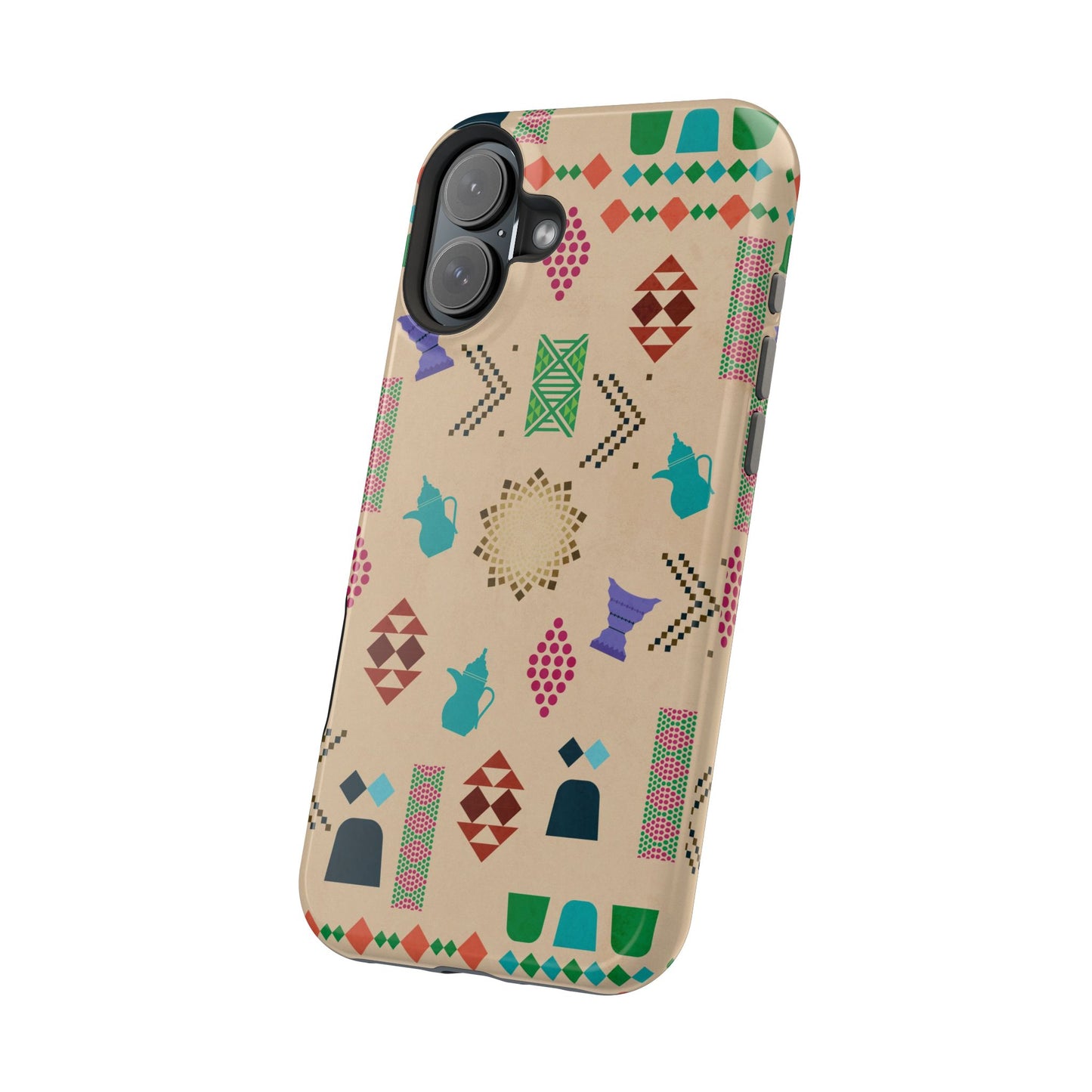 Arabian symbols Design - Iphone Magnetic Tough Case