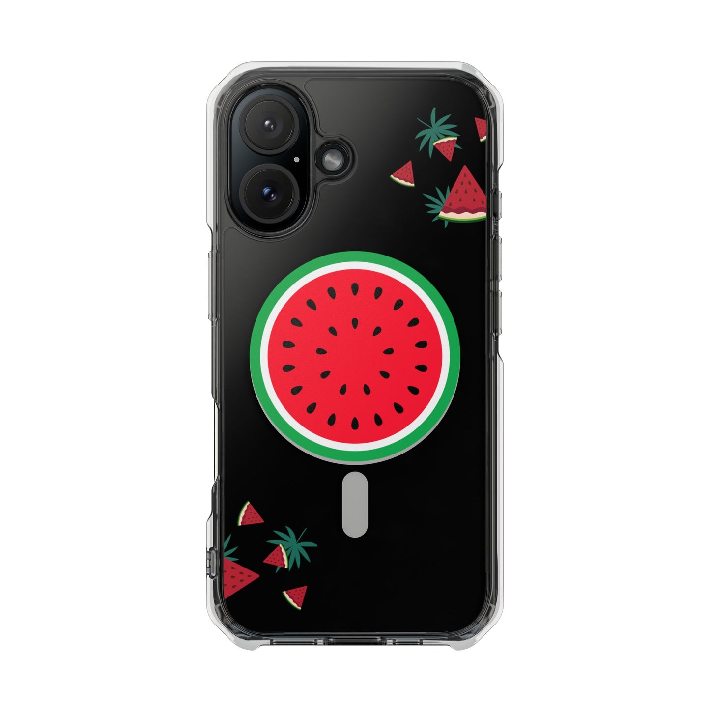 Watermelon 🍉 Magnetic Clear Phone Case - Clear Impact Case
