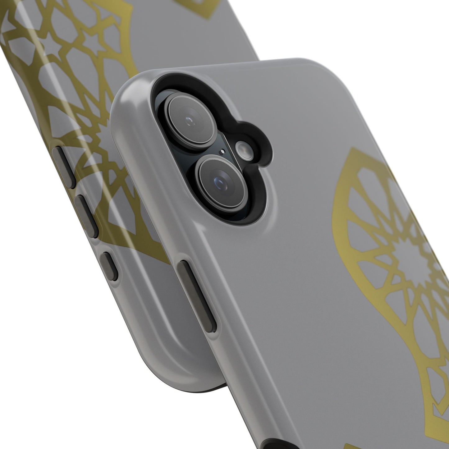 Grey and Gold Sandala Design Iphone Magnetic Tough Cases
