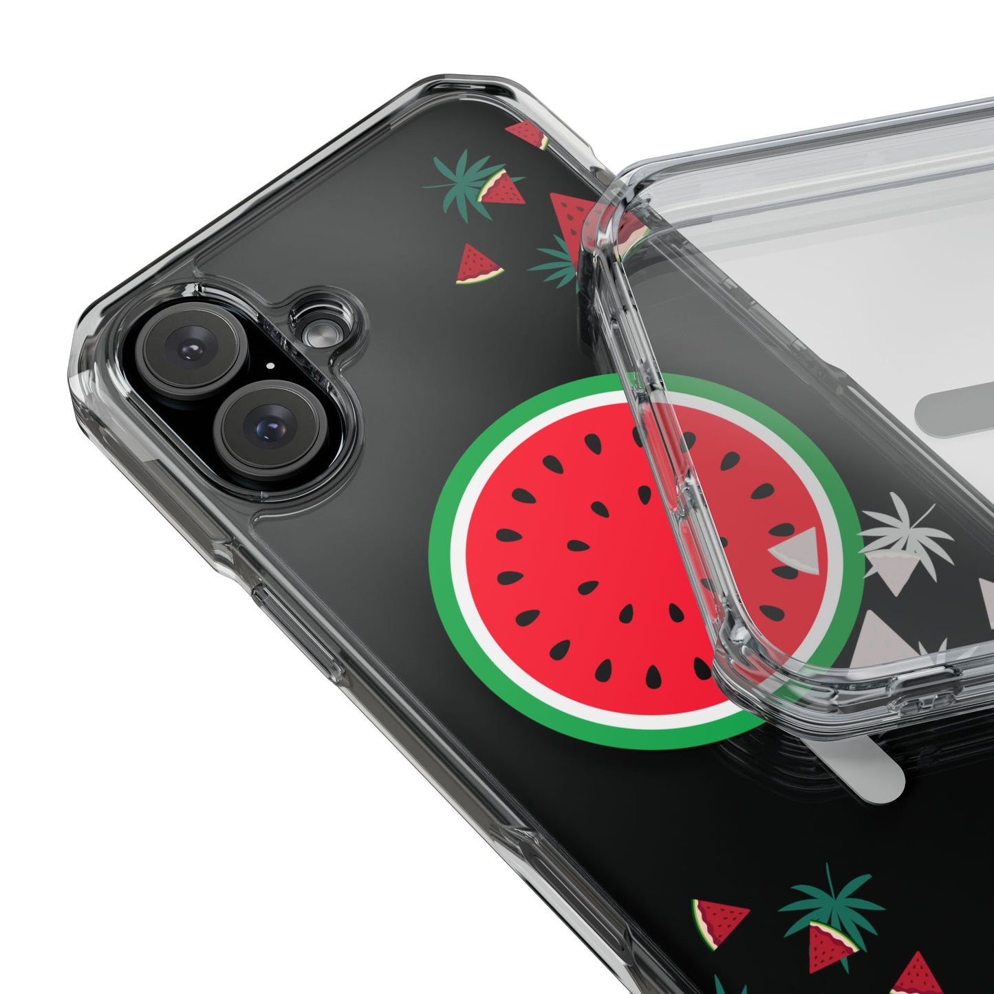 Watermelon 🍉 Magnetic Clear Phone Case - Clear Impact Case