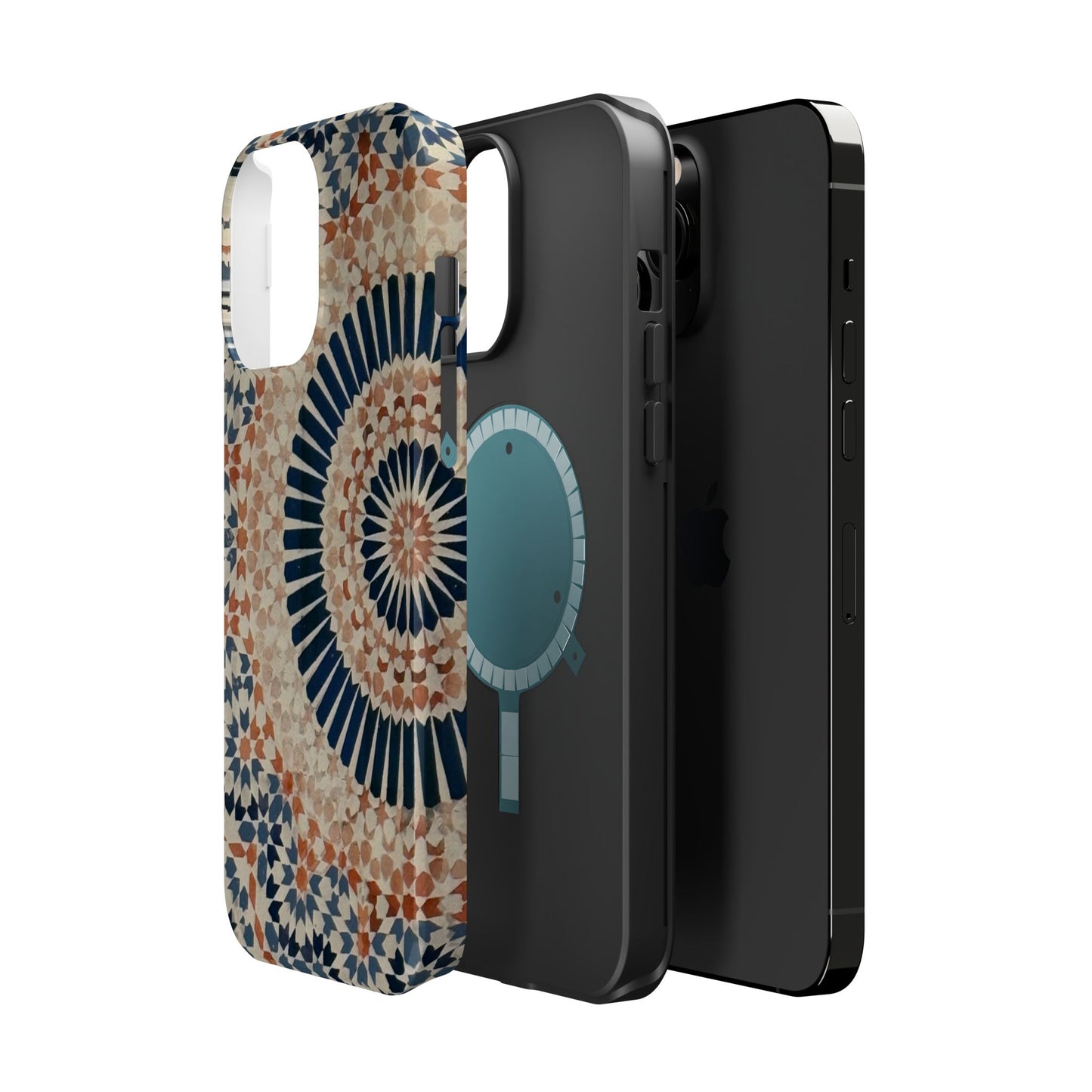 Moroccan Design Iphone Magnetic Tough Cases