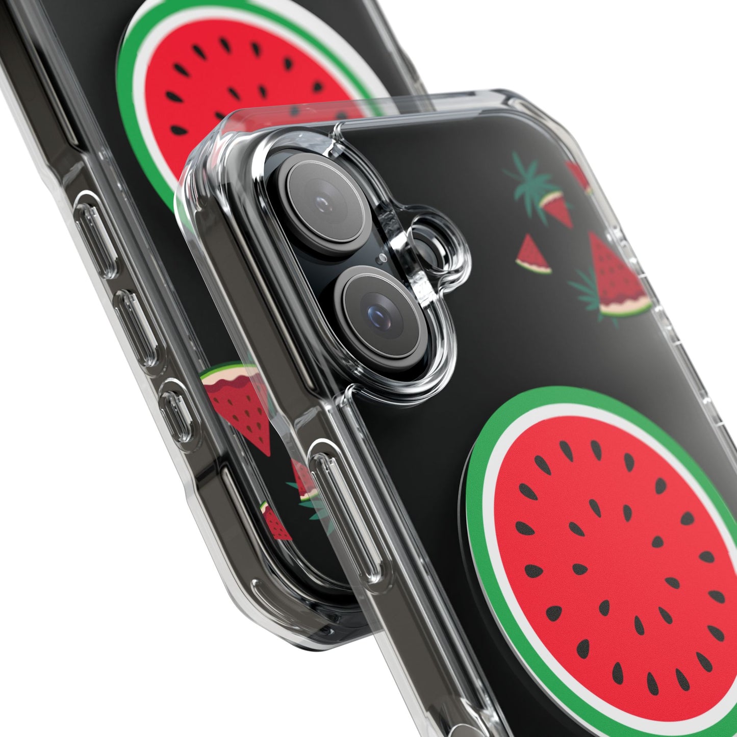 Watermelon 🍉 Magnetic Clear Phone Case - Clear Impact Case