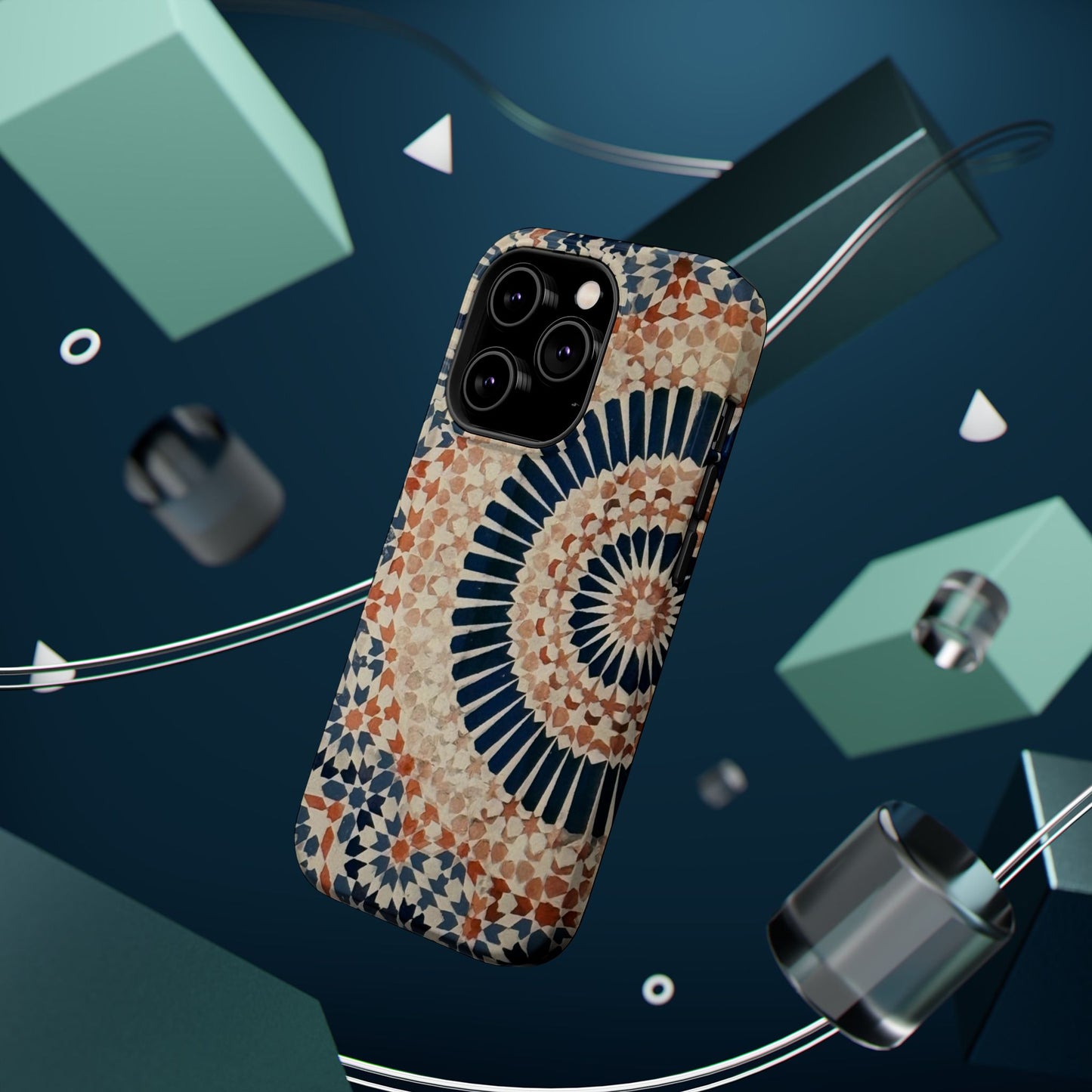 Moroccan Design Iphone Magnetic Tough Cases