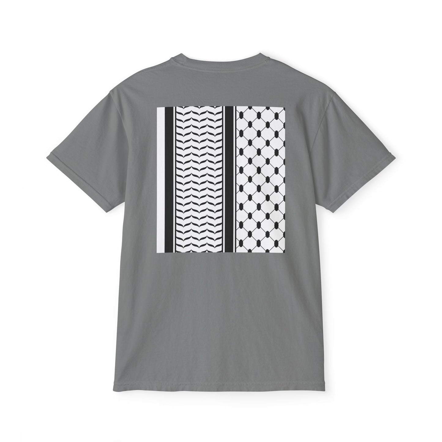 Hattah Black and White Stylish Graphic Pocket T-Shirt | Unisex| More Colors