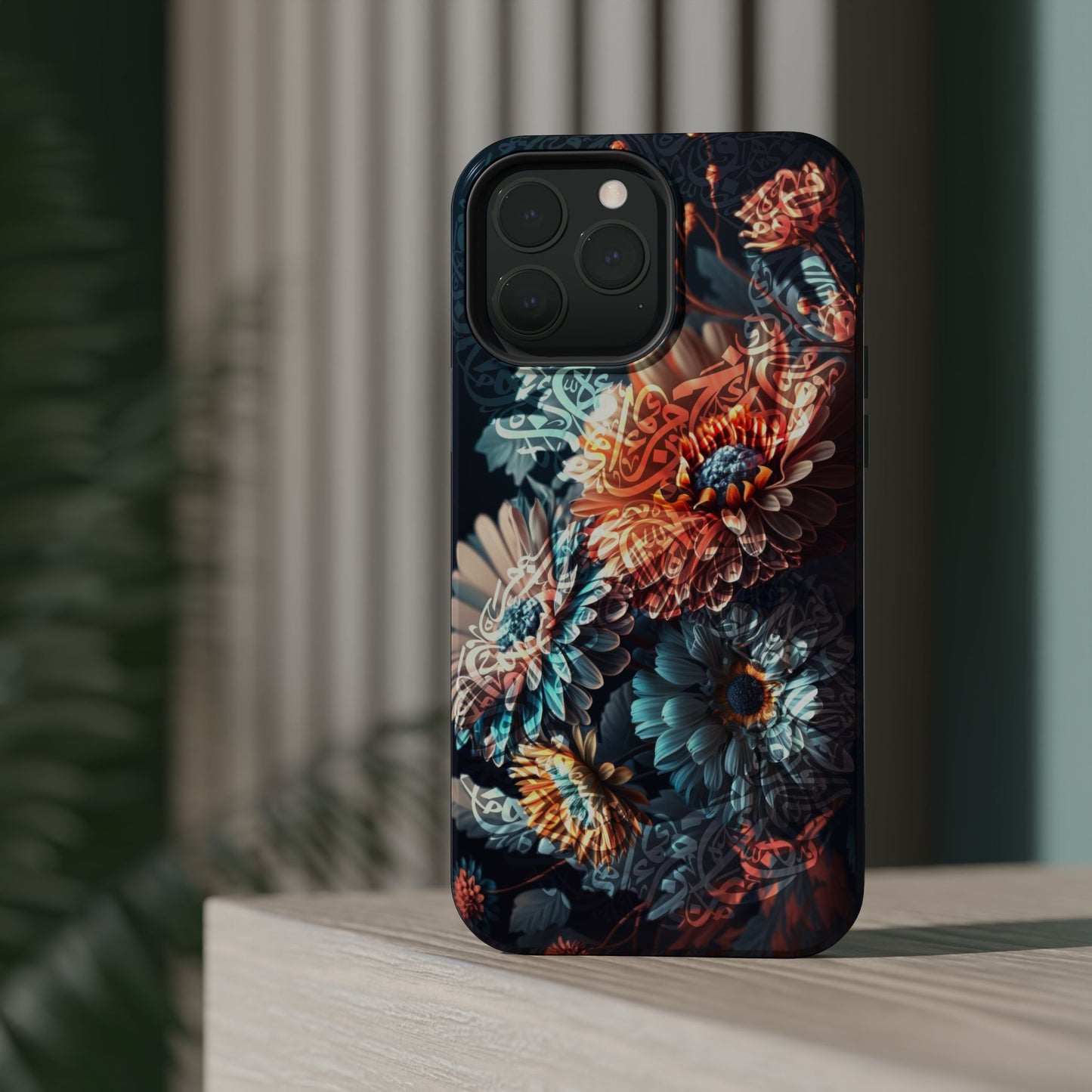 Arabian Wild Flowers 🌺 Iphone Magnetic Tough Case