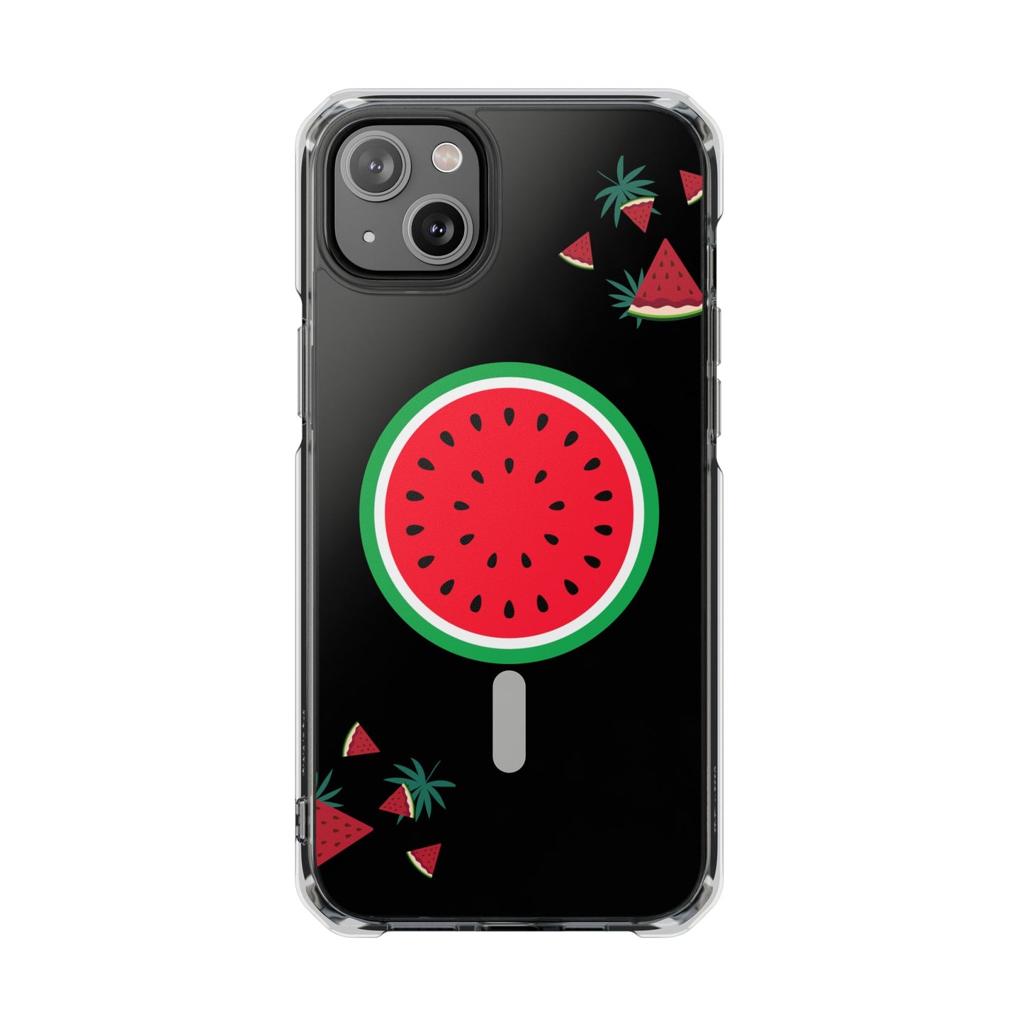 Watermelon 🍉 Magnetic Clear Phone Case - Clear Impact Case
