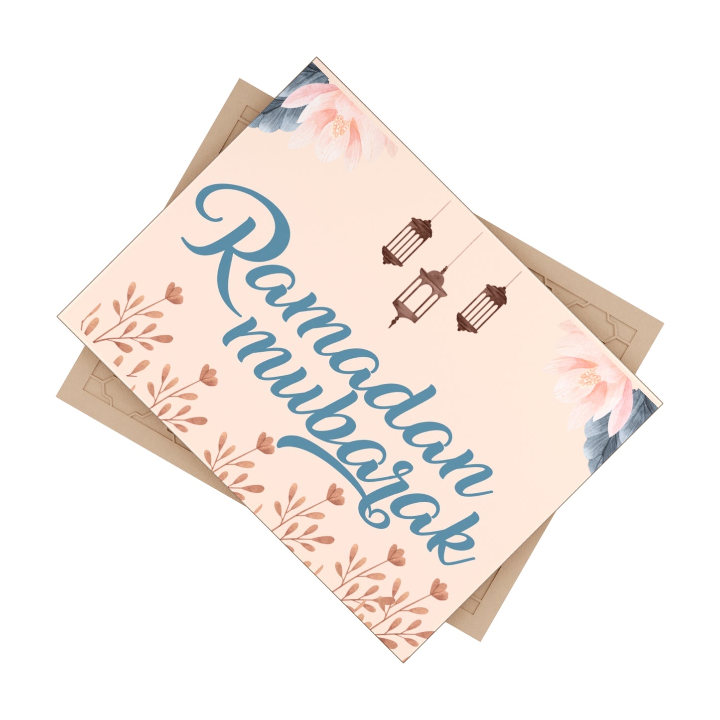Ceramic Tile — Ramadan Mubarak & Lantern Decorative Keepsake