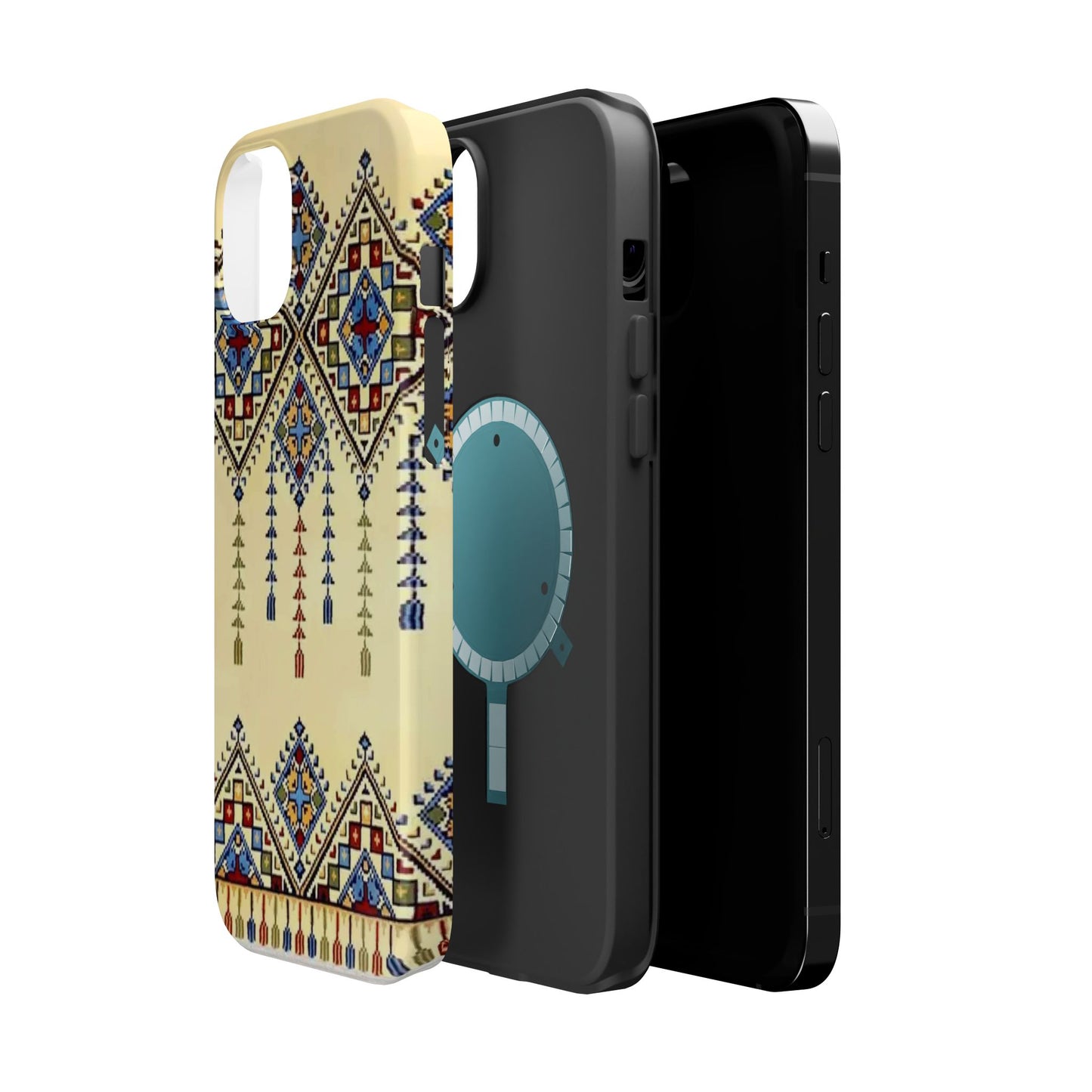 Tatreez Pattern - Iphone Magnetic Tough Cases