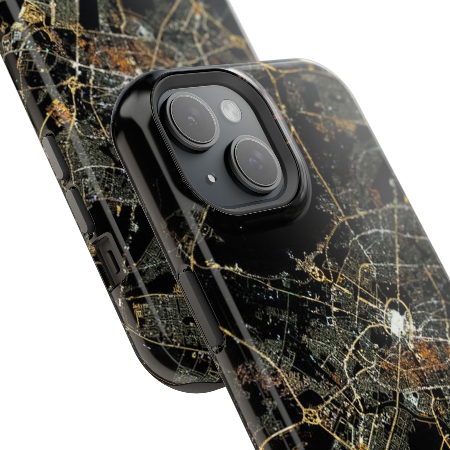 Al Madina Munawarah from Space - City of Lights- Iphone Magnetic Tough Cases