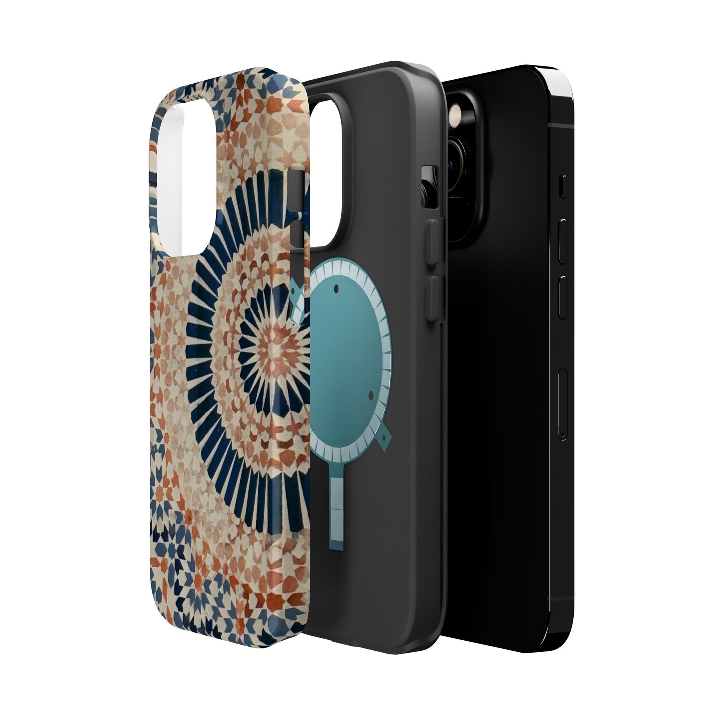 Moroccan Design Iphone Magnetic Tough Cases