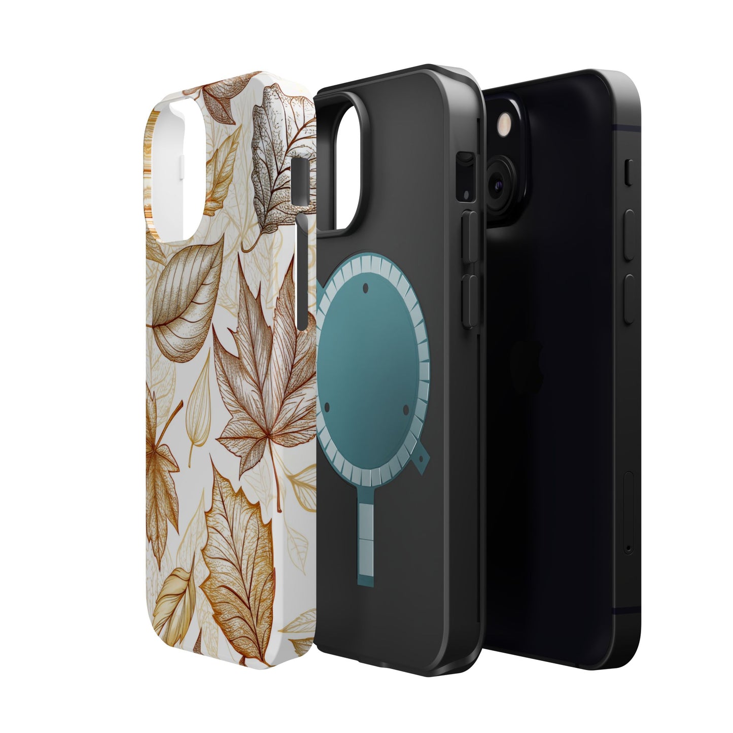 Fall leaves Design - Iphone Magnetic Tough Case