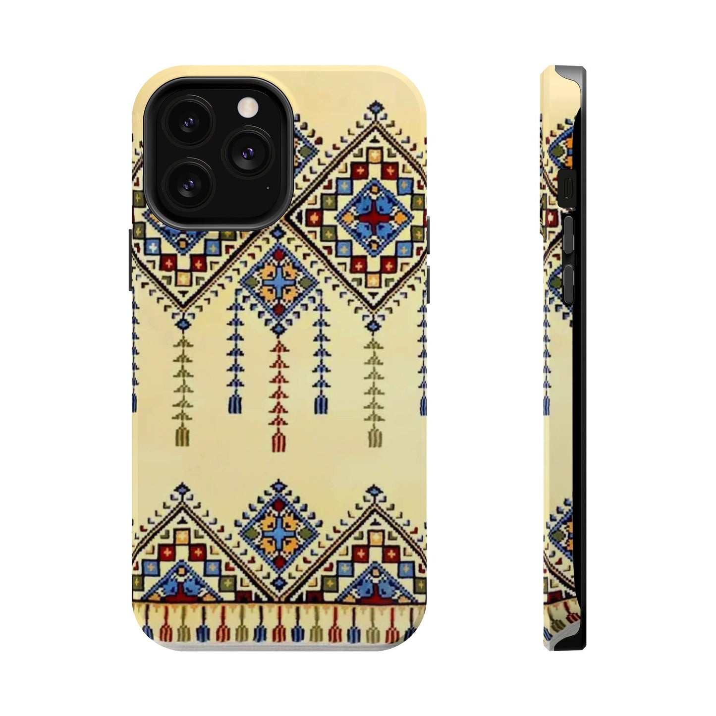 Tatreez Pattern - Iphone Magnetic Tough Cases