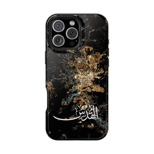 Jerusalem from Space - City of Barakah - Iphone Magnetic Tough Cases
