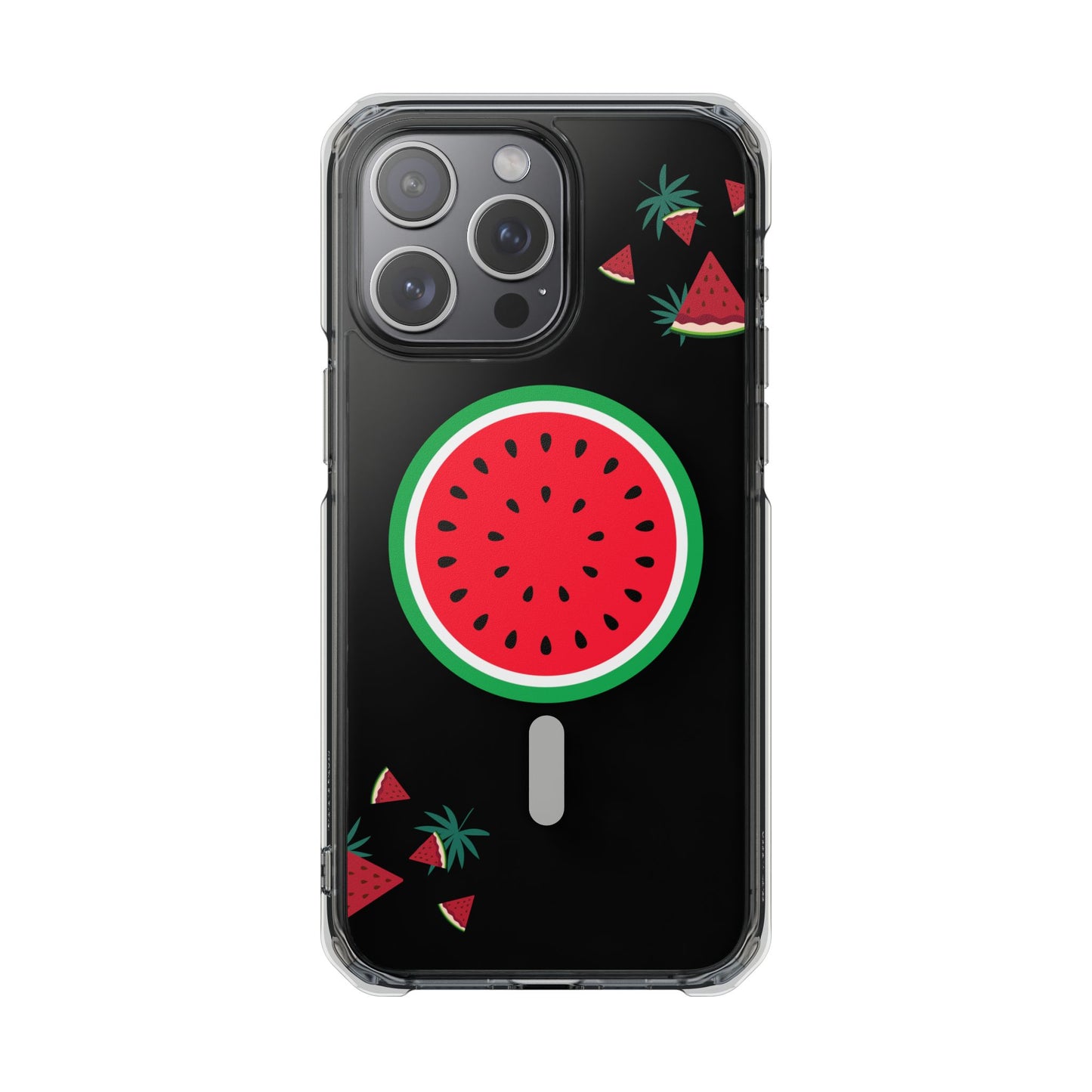 Watermelon 🍉 Magnetic Clear Phone Case - Clear Impact Case