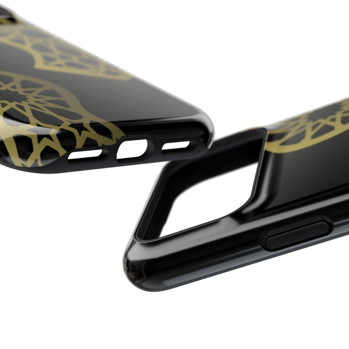 Grey and Gold Sandala Design Iphone Magnetic Tough Cases