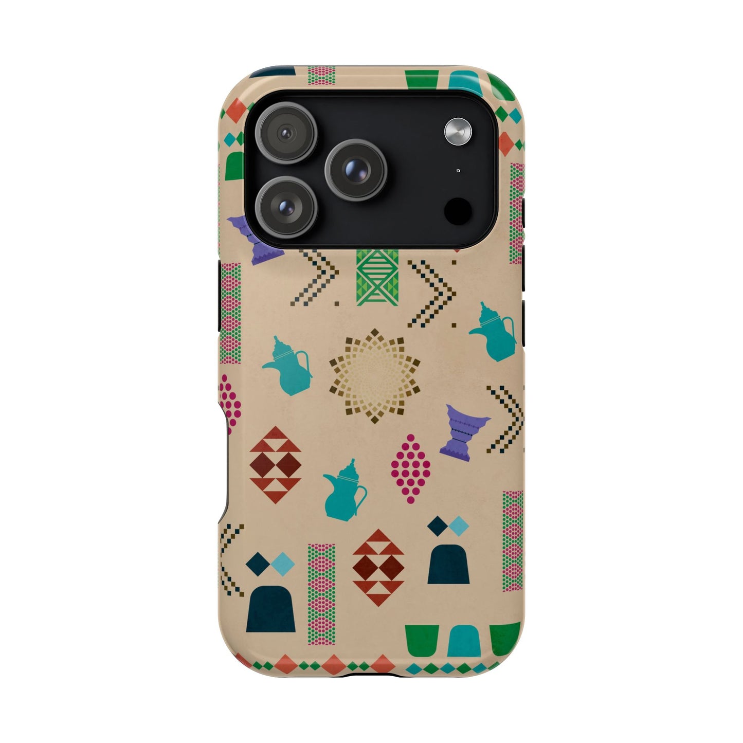 Arabian symbols Design - Iphone Magnetic Tough Case