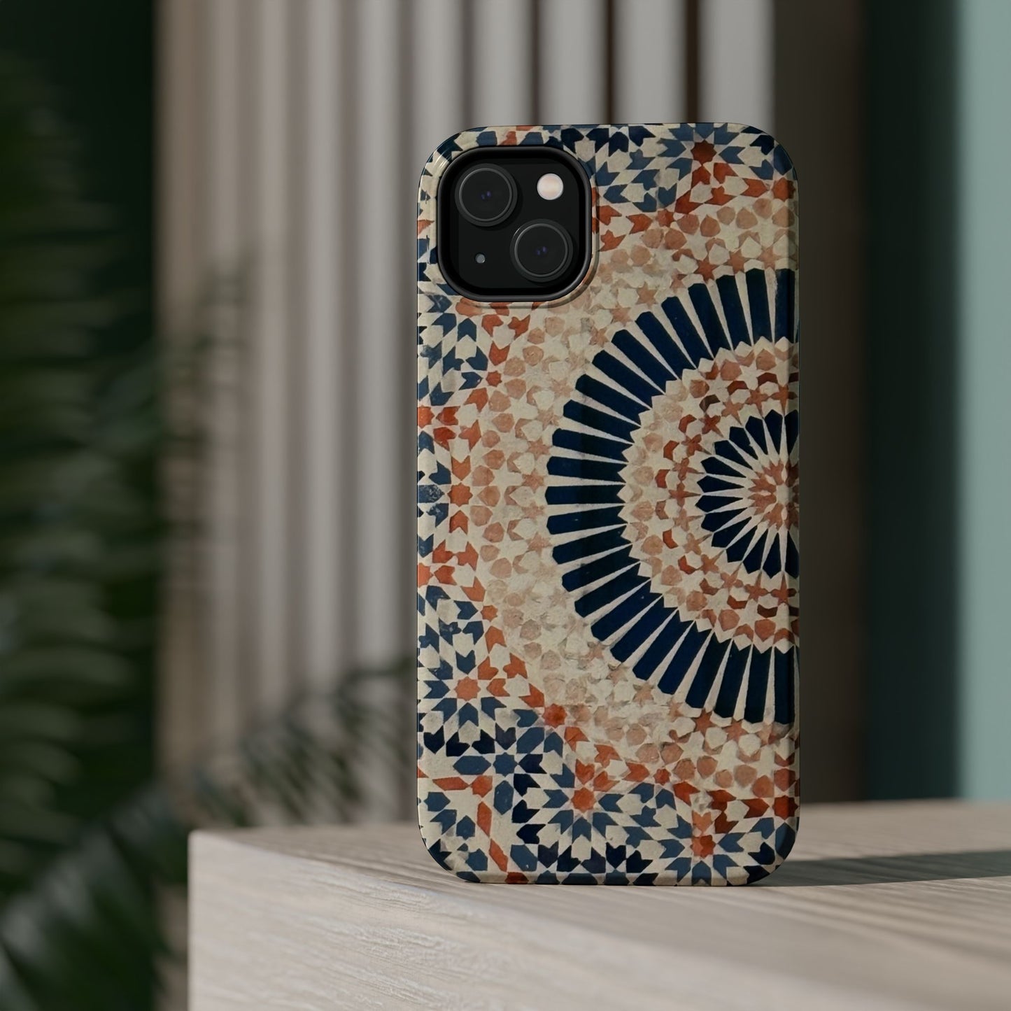 Moroccan Design Iphone Magnetic Tough Cases