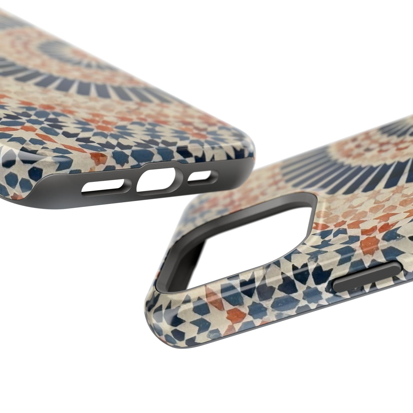 Moroccan Design Iphone Magnetic Tough Cases