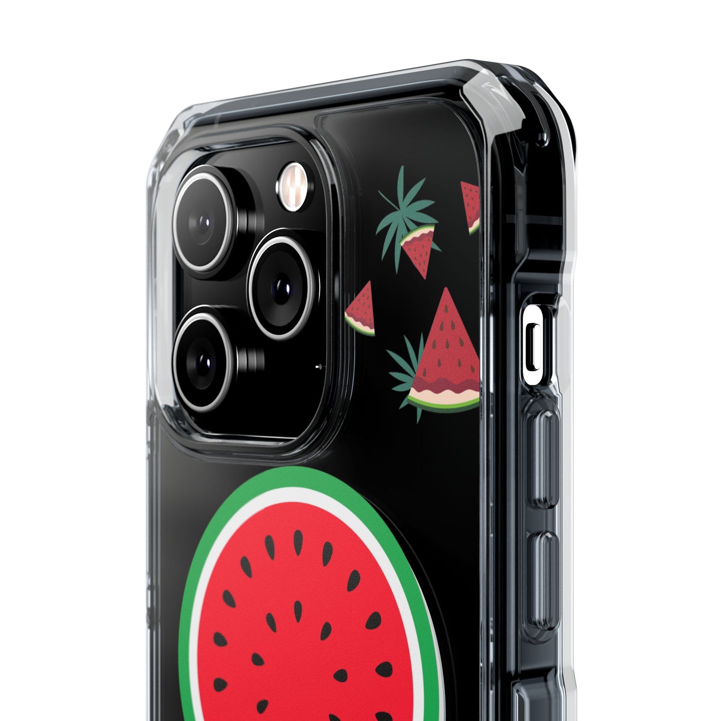 Watermelon 🍉 Magnetic Clear Phone Case - Clear Impact Case