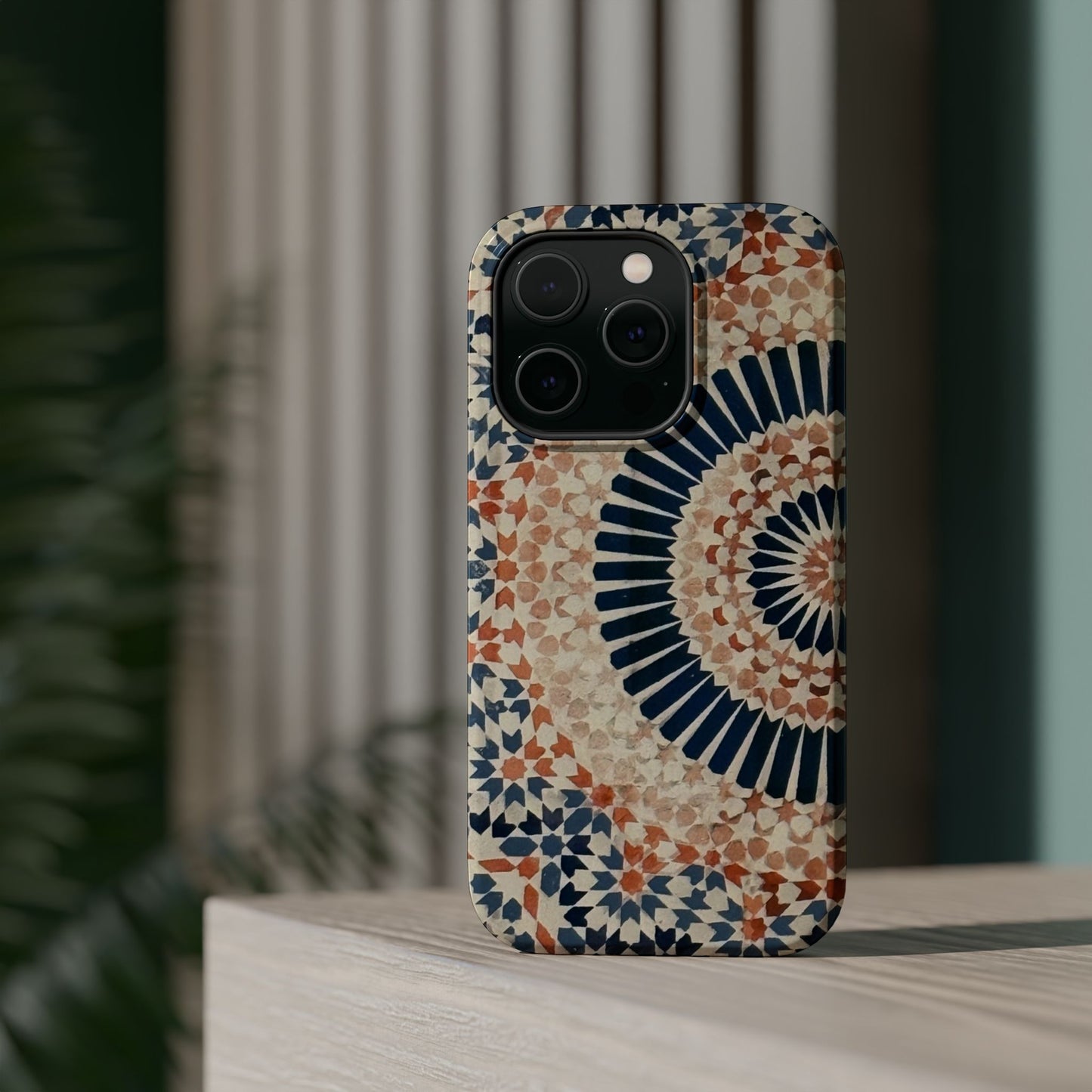 Moroccan Design Iphone Magnetic Tough Cases