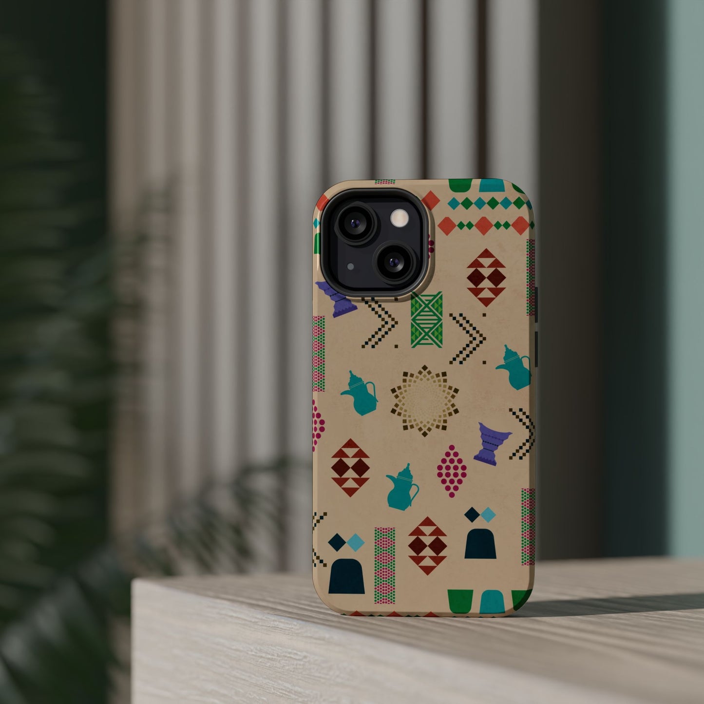 Arabian symbols Design - Iphone Magnetic Tough Case