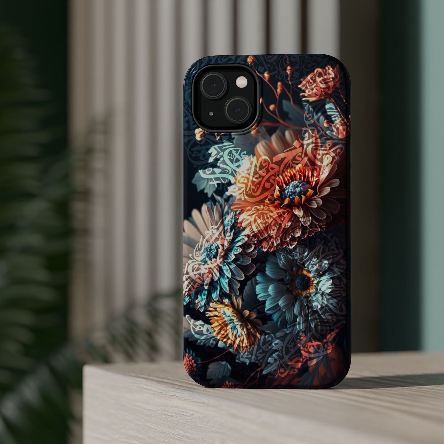 Arabian Wild Flowers 🌺 Iphone Magnetic Tough Case