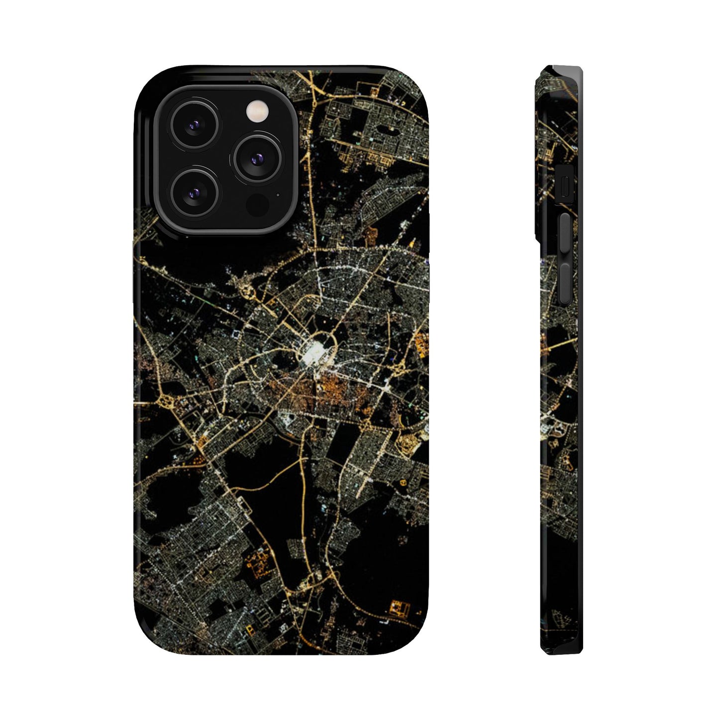 Al Madina Munawarah from Space - City of Lights- Iphone Magnetic Tough Cases