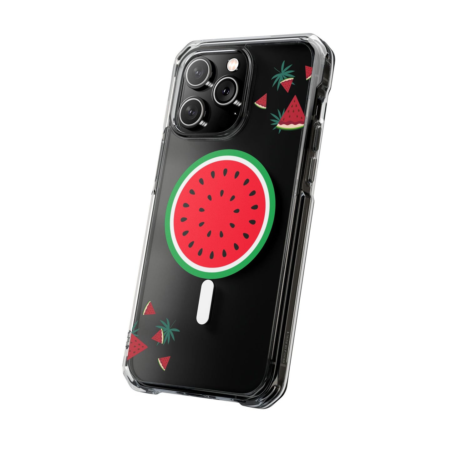 Watermelon 🍉 Magnetic Clear Phone Case - Clear Impact Case