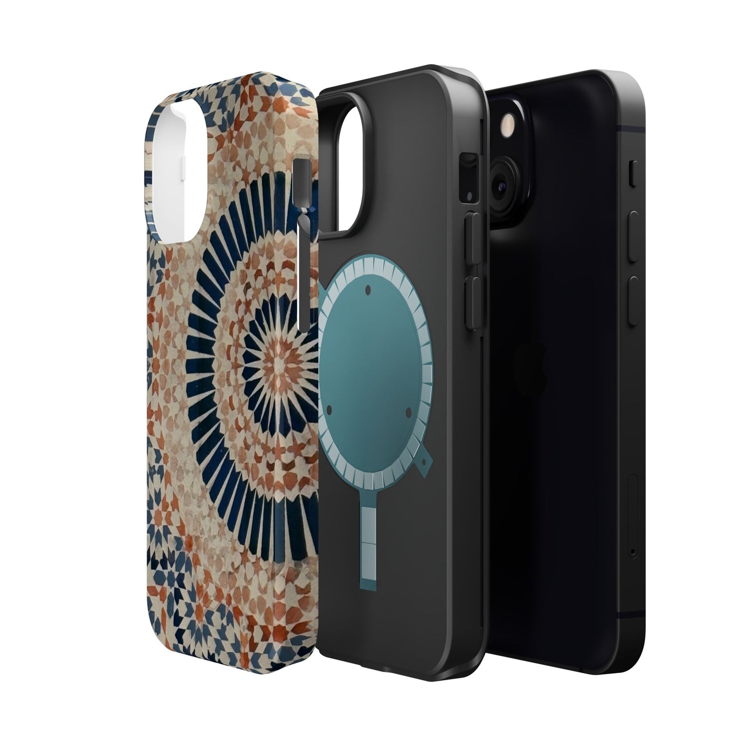Moroccan Design Iphone Magnetic Tough Cases