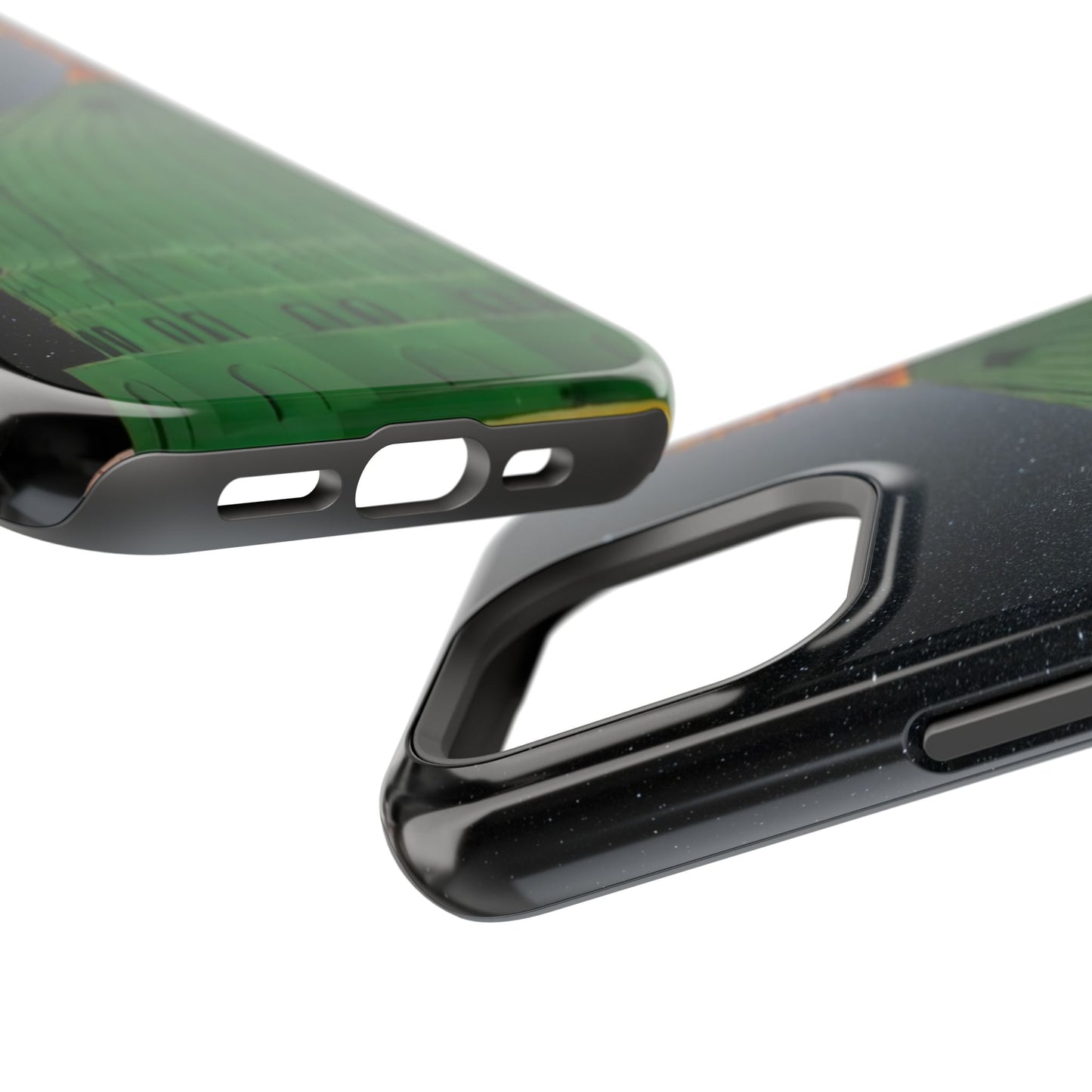 Green Dome Design Iphone Magnetic Tough Cases