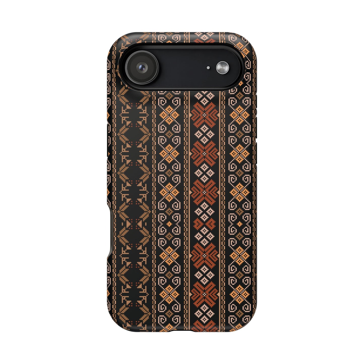 Floral Tatriz geometric Design - Iphone Magnetic Tough Case