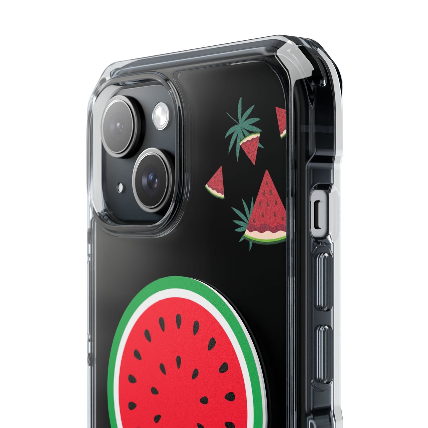 Watermelon 🍉 Magnetic Clear Phone Case - Clear Impact Case