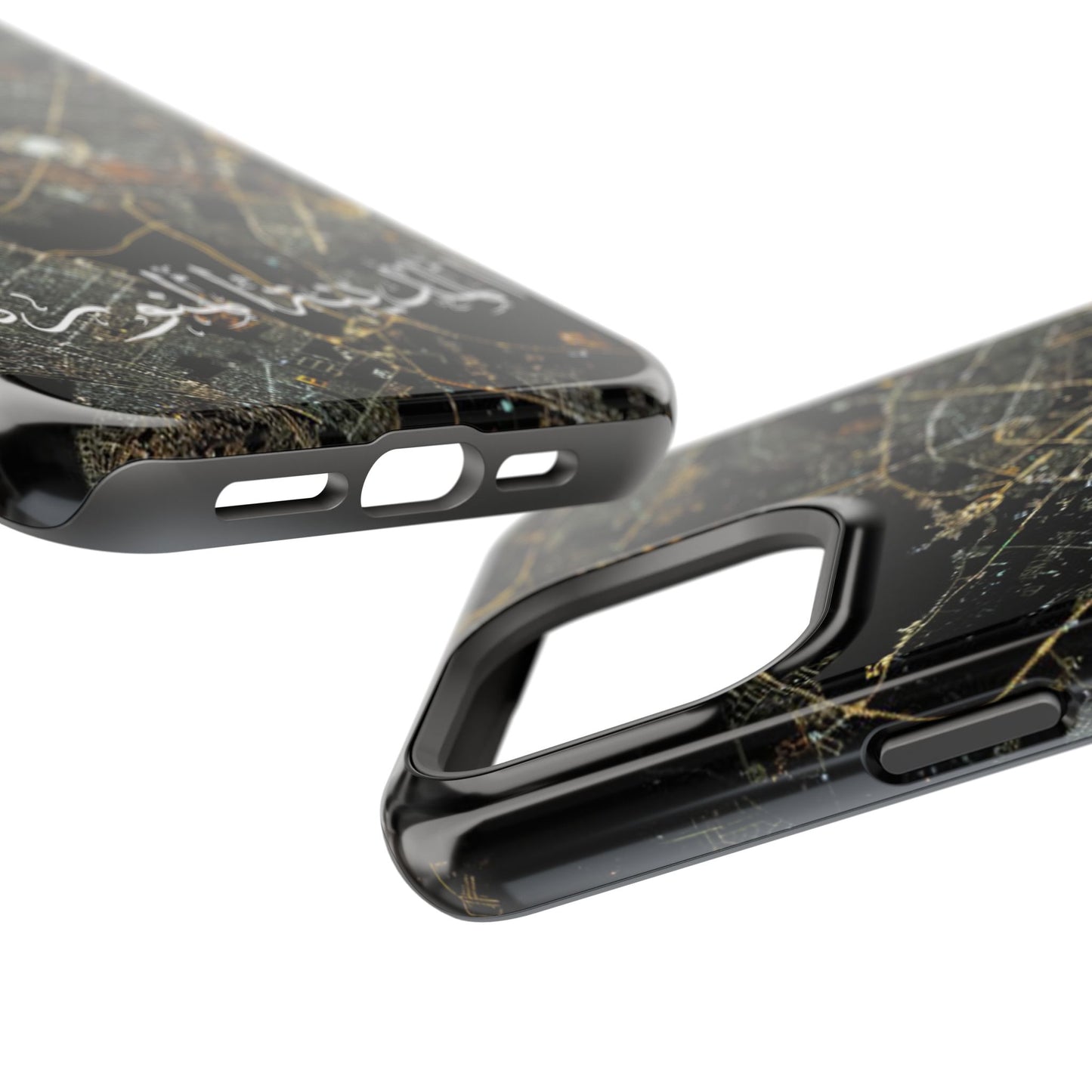 Al Madina Munawarah from Space - City of Lights- Iphone Magnetic Tough Cases