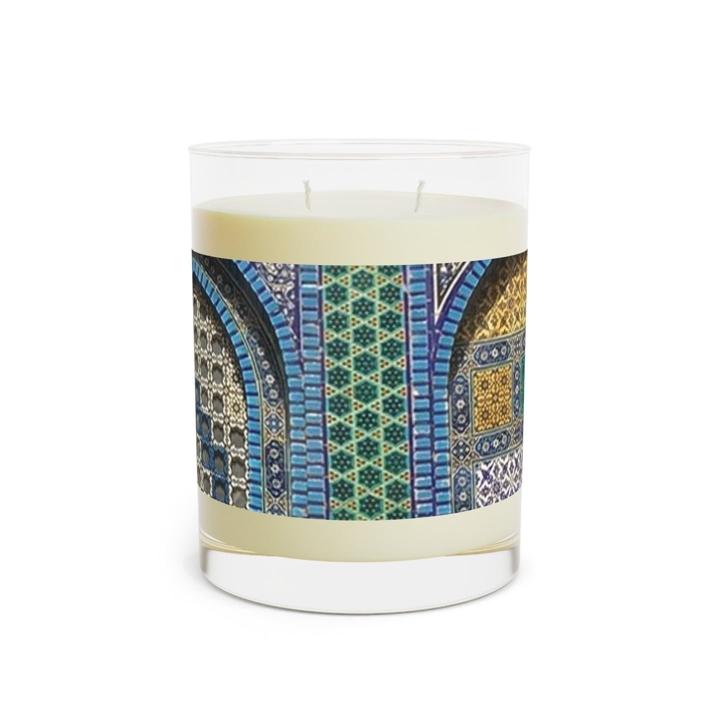 Aqsa Elegant Scented Candle - 11oz Soy Wax, Perfect for Home Decor & Gifts