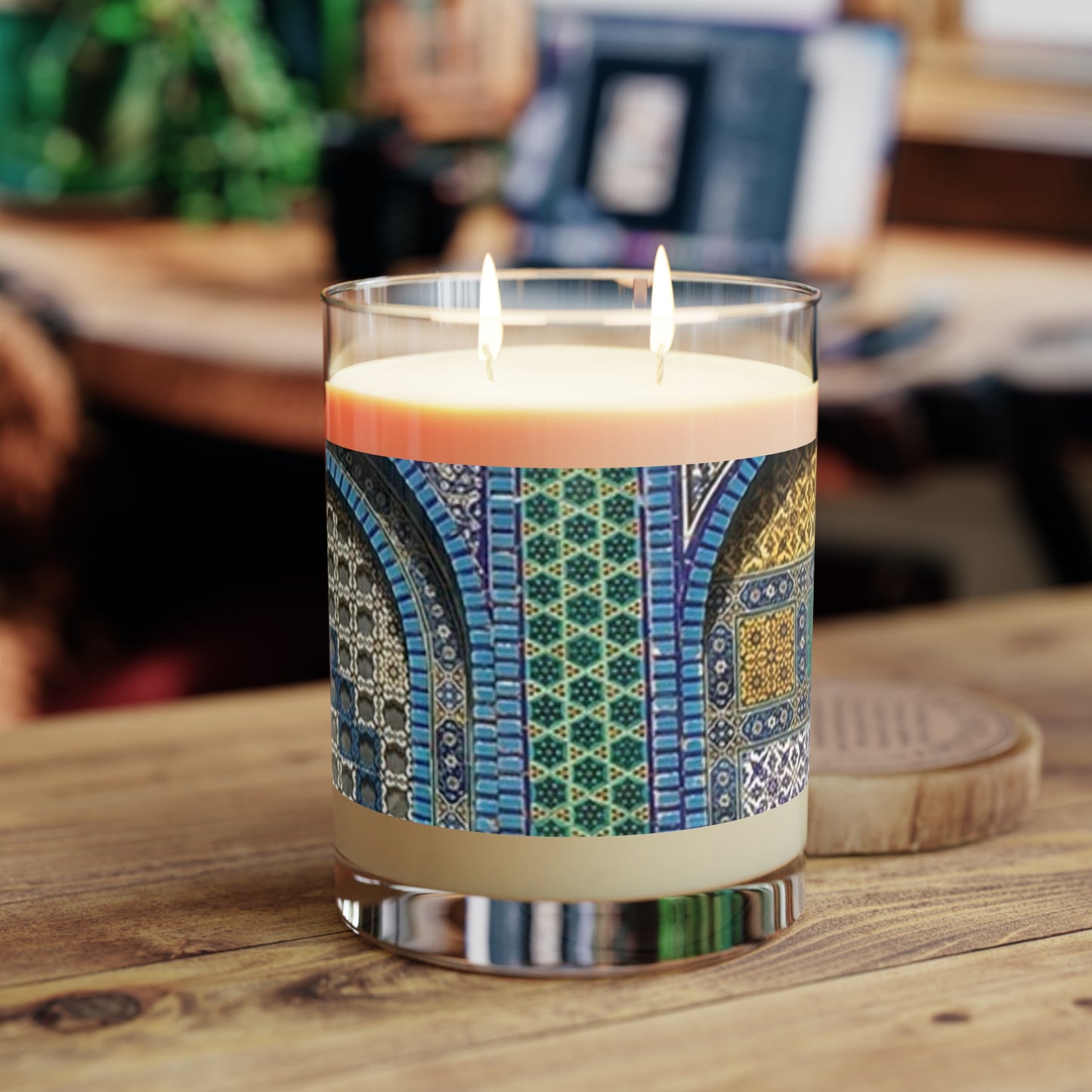 Aqsa Elegant Scented Candle - 11oz Soy Wax, Perfect for Home Decor & Gifts