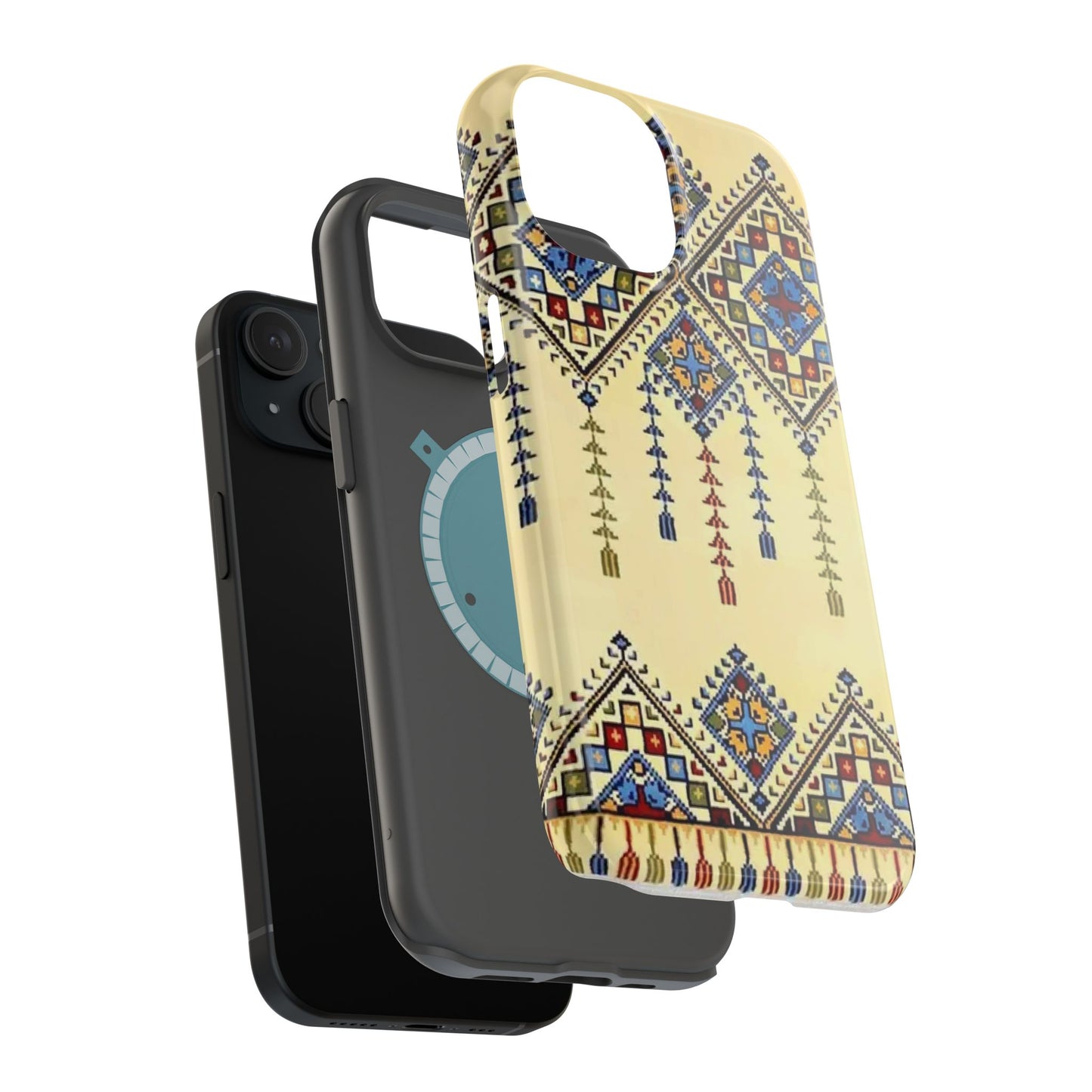 Tatreez Pattern - Iphone Magnetic Tough Cases