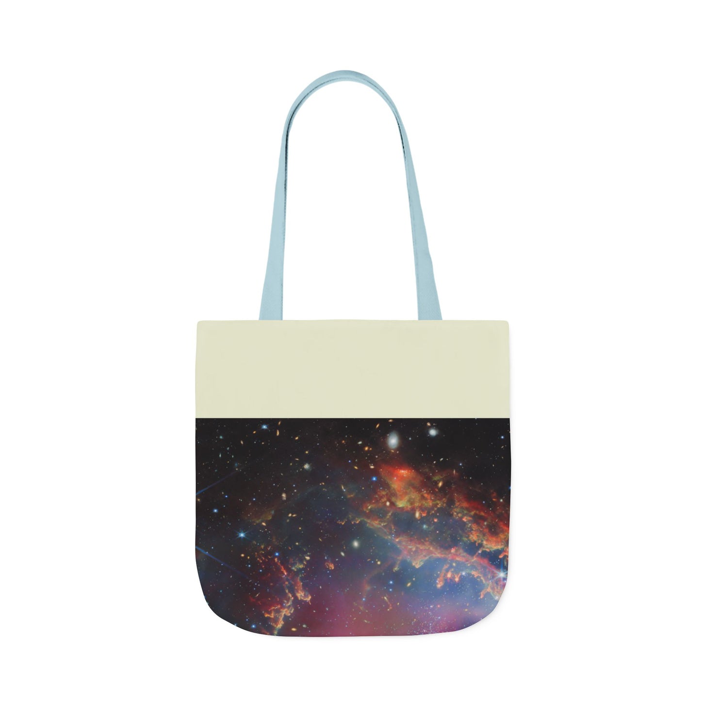 Star Cluster Canvas Tote Bag, 4-Color Straps