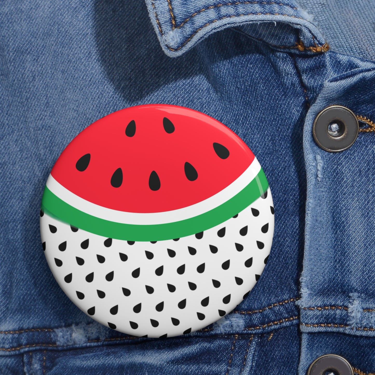 Watermelon Pin Buttons - Stylish, Unique Badges for Every Occasion