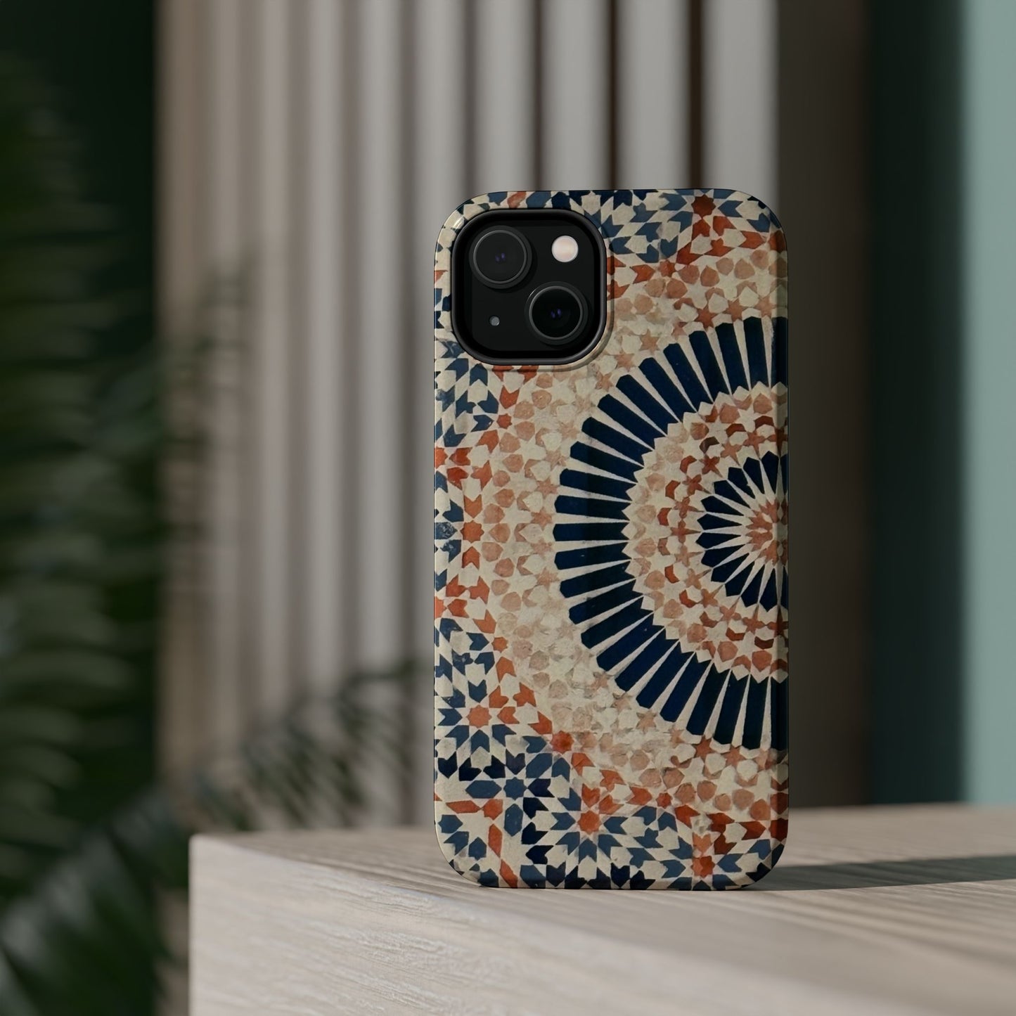 Moroccan Design Iphone Magnetic Tough Cases
