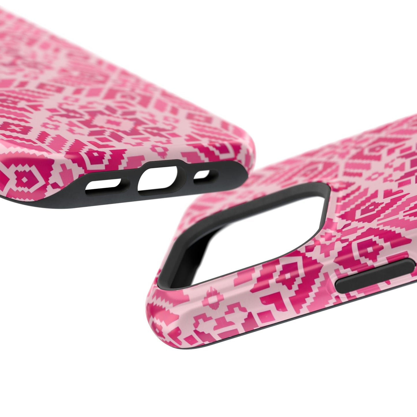 Pink Tatriz Design - Iphone Magnetic Tough Case