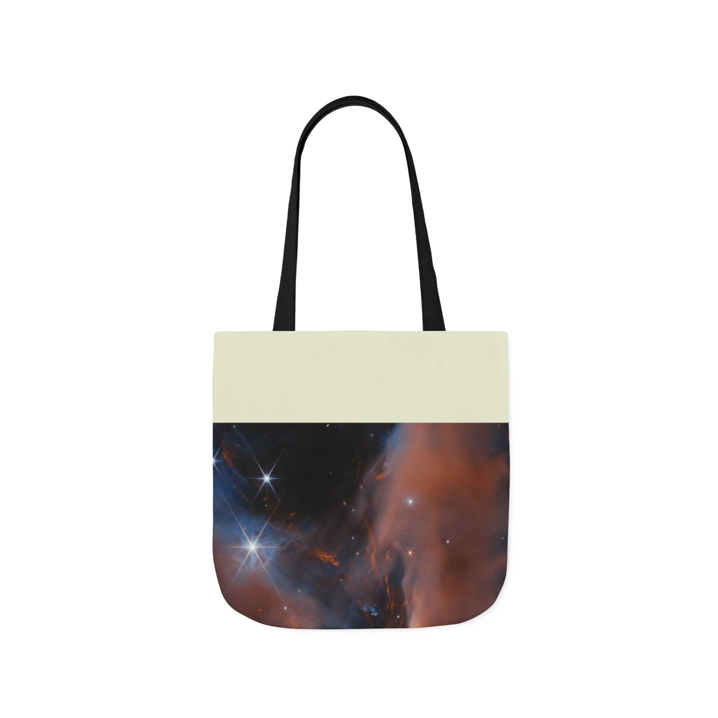New-Born Star Canvas Tote Bag, 3-Color Straps