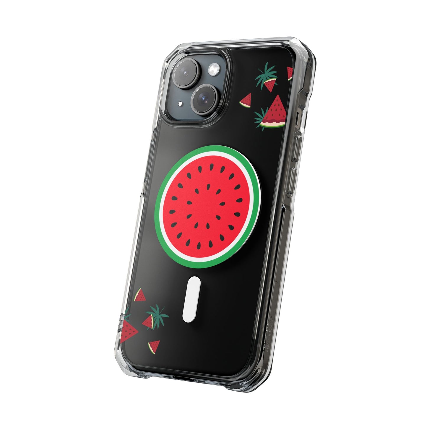 Watermelon 🍉 Magnetic Clear Phone Case - Clear Impact Case