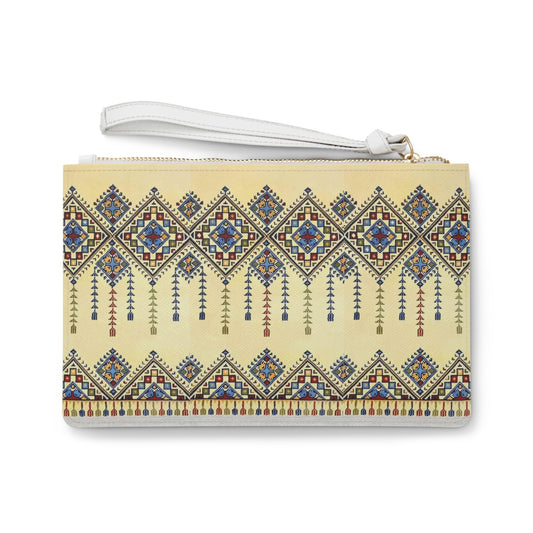 Large* Tatriz Themed Clutch Bag, Stylish Purse