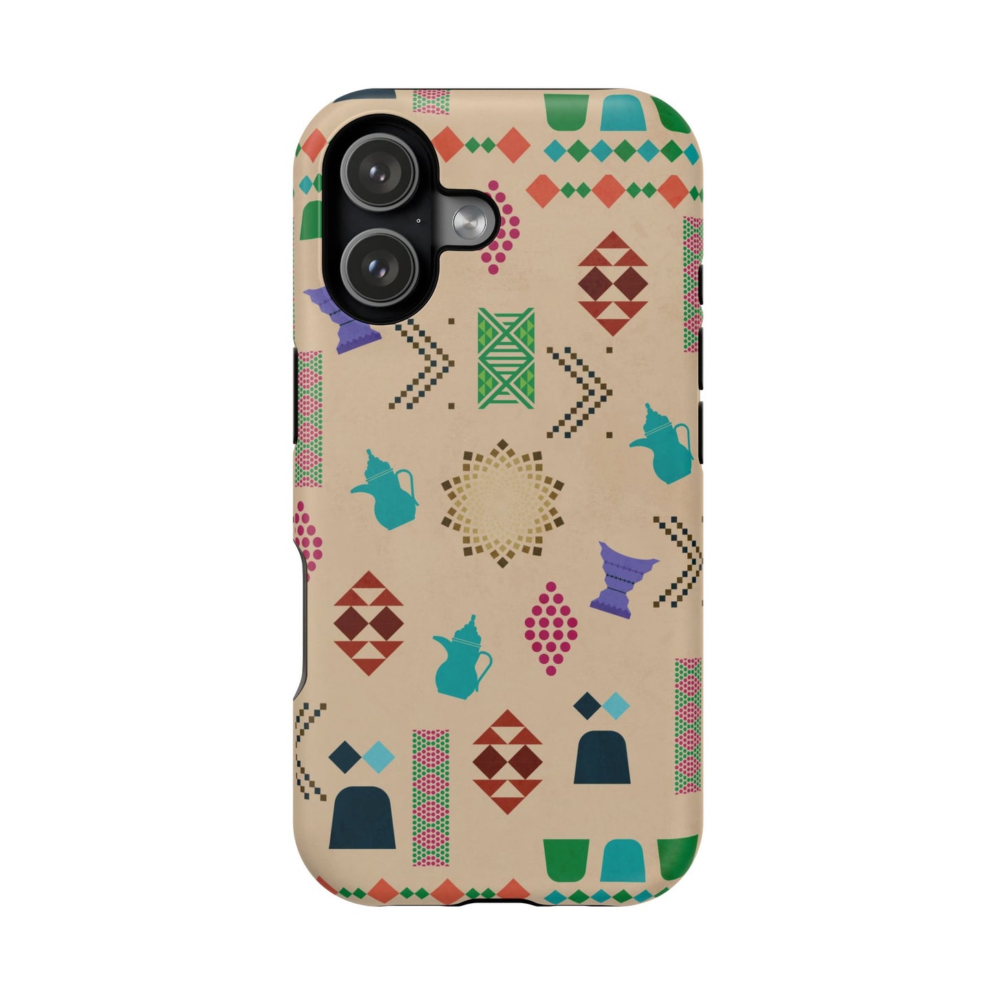 Arabian symbols Design - Iphone Magnetic Tough Case